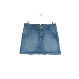 Banana Republic Blue Denim Mini Skirt Size 16