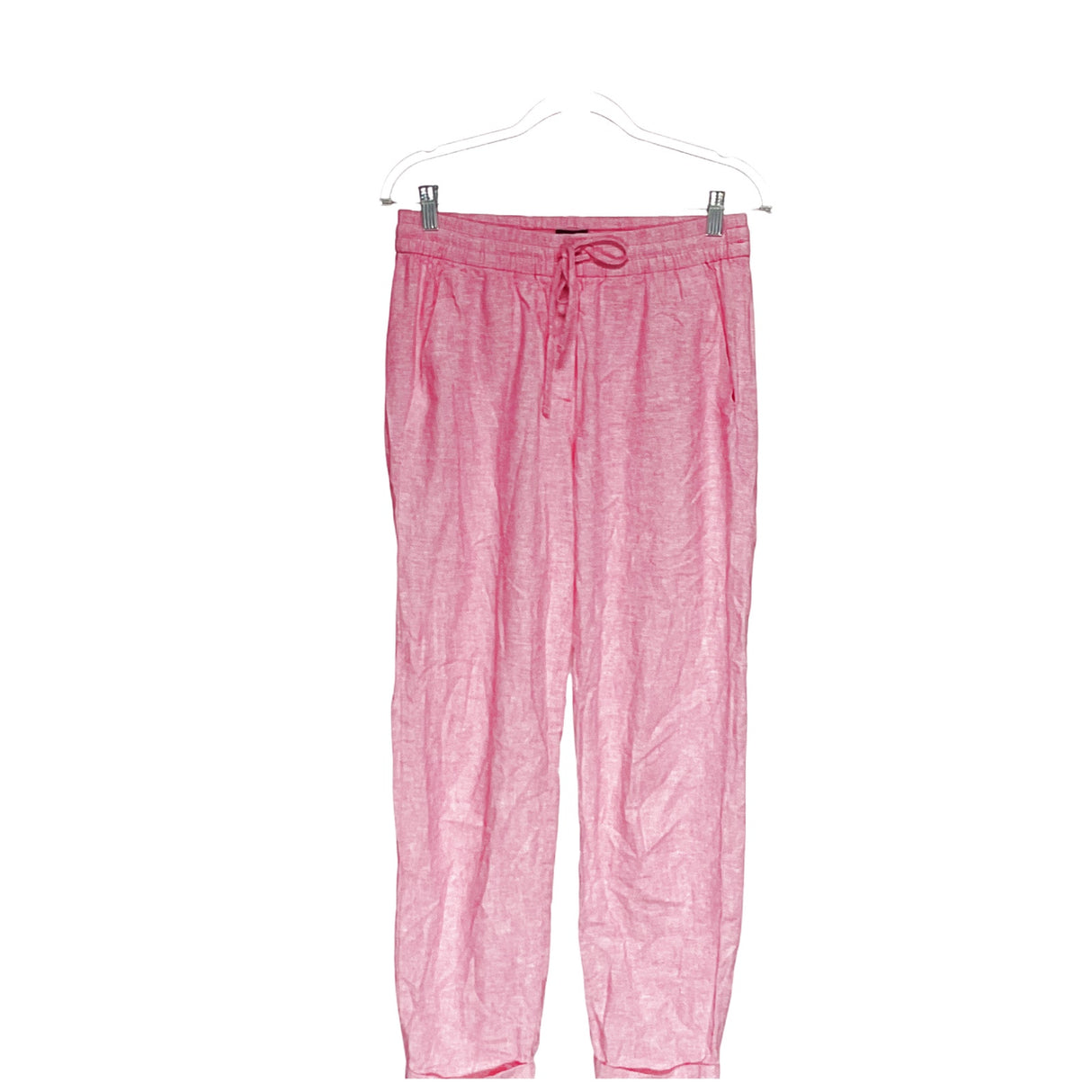 J. Crew Pink Linen and Cotton Straight Leg Pants - Women's Size 6