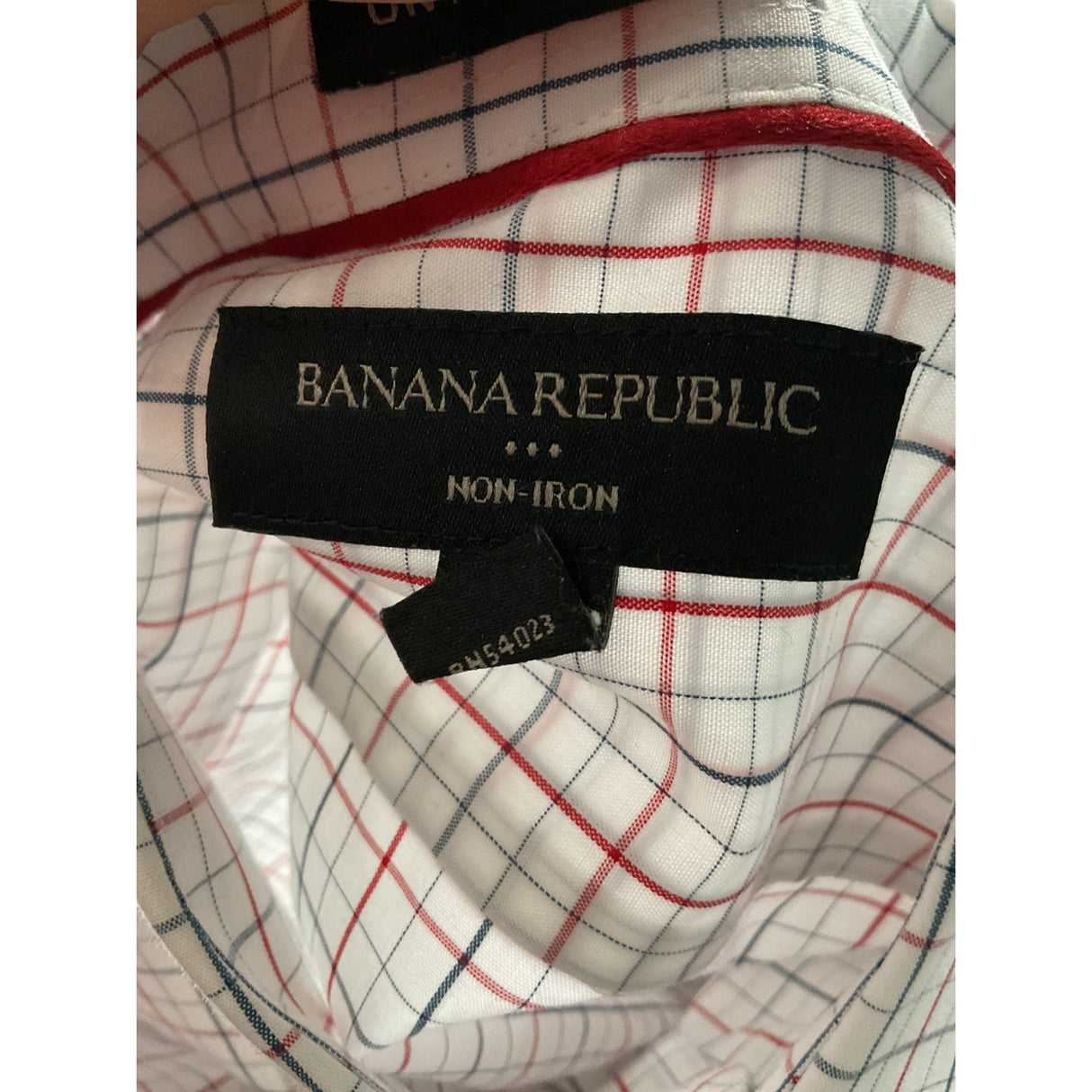 Banana Republic Men's Plaid Dress Shirt