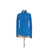 Nike Blue Henley Sweatshirt - Women's M