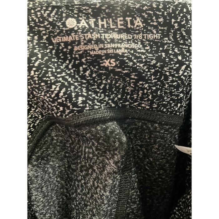 Athleta Black Leggings XS Ankle Regular Nylon