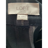 LOFT Women's Black Ankle Pants - Size 8