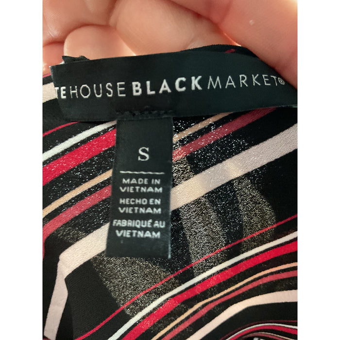 WHBM Black Blouse, Size S