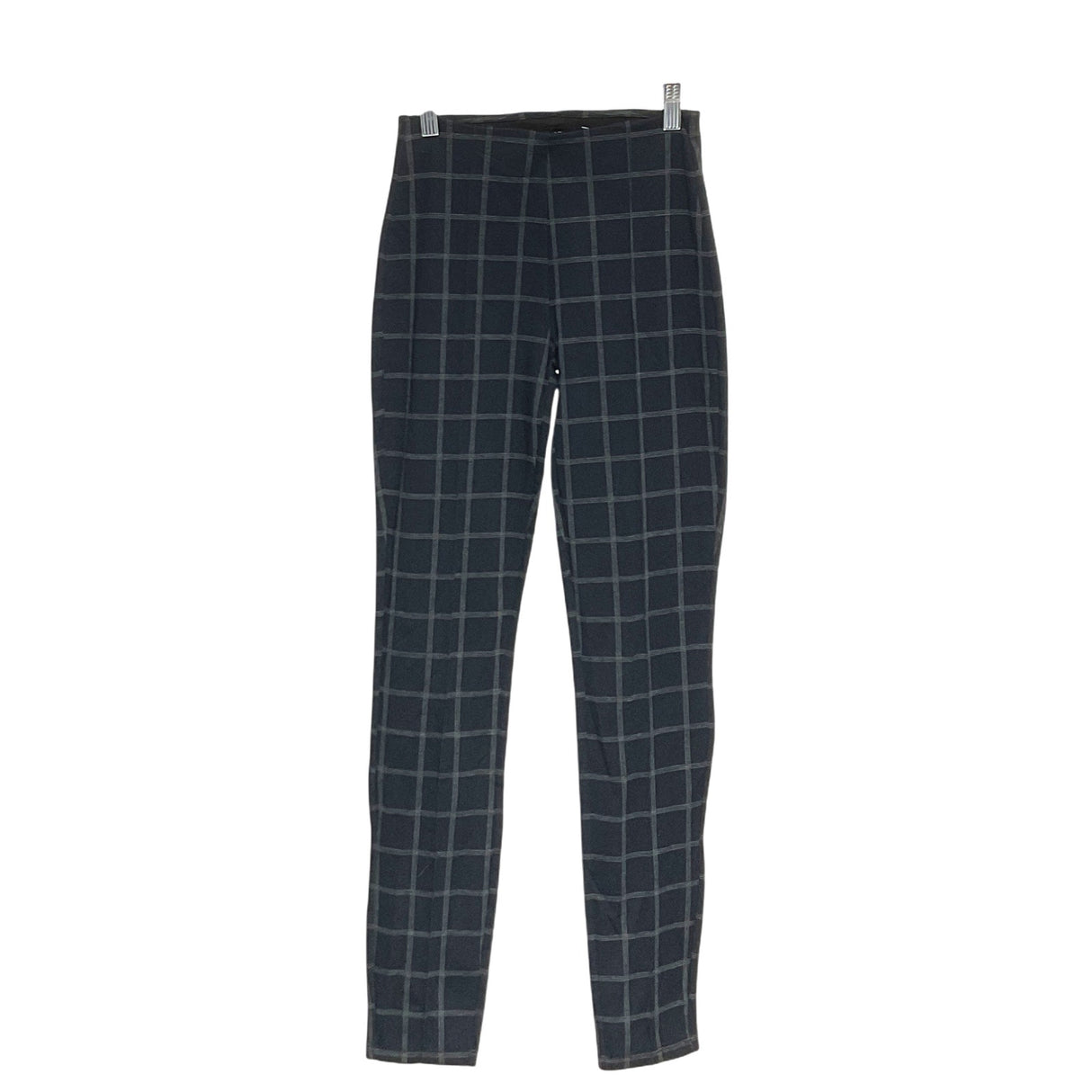 Tahari Blue Plaid Leggings - XS