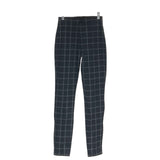 Tahari Blue Plaid Leggings - XS