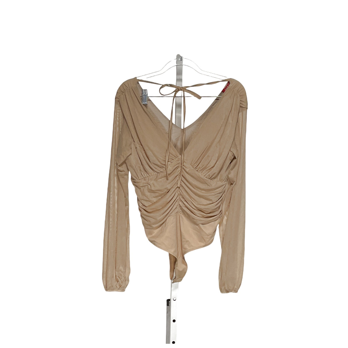 GUESS Beige Blouse - Women's Size L