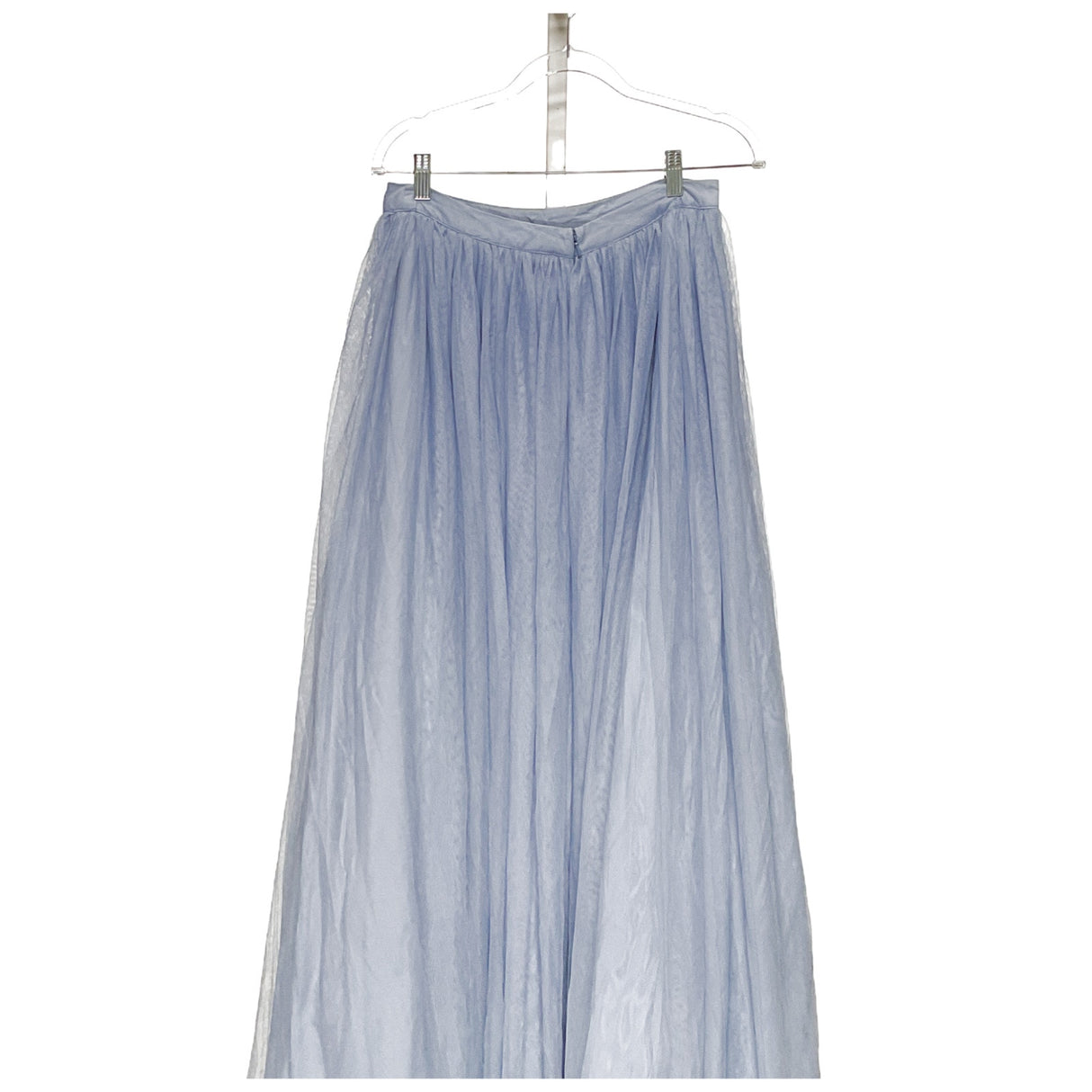 ASOS Blue Chiffon Maxi Skirt Size 6