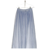 ASOS Blue Chiffon Maxi Skirt Size 6