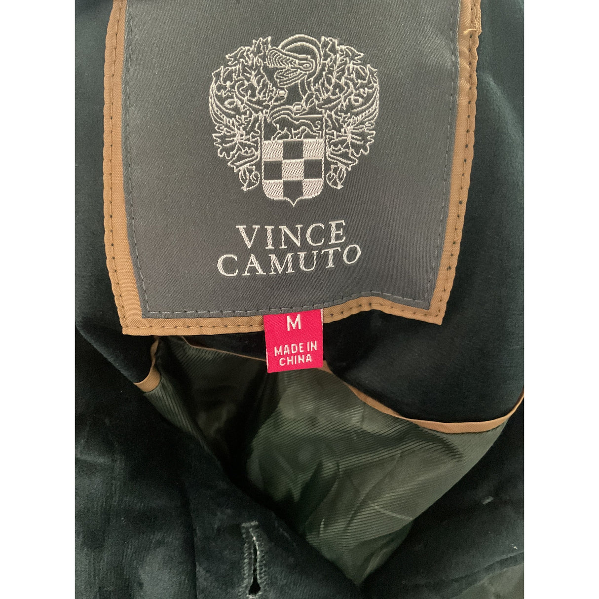 Vince Camuto Green Quilted Jacket