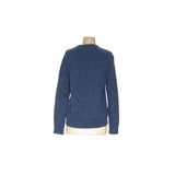 Blue Lands' End Wool Pullover Sweater - Women's S