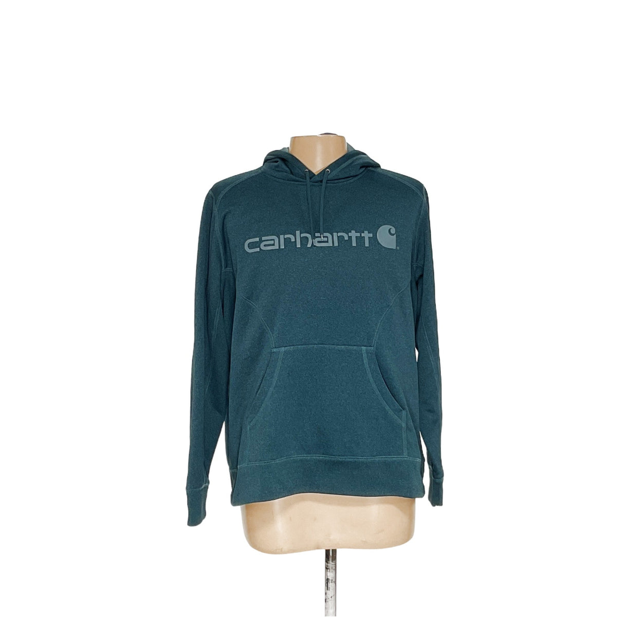 Carhartt Men's Green Hoodie - Size 2XL