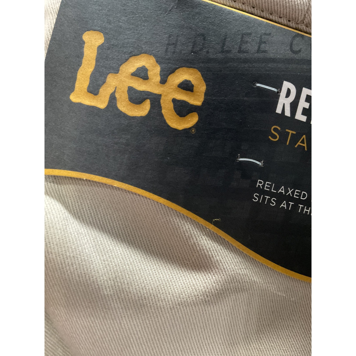 Lee Men's Beige Ankle Pants - Size 33