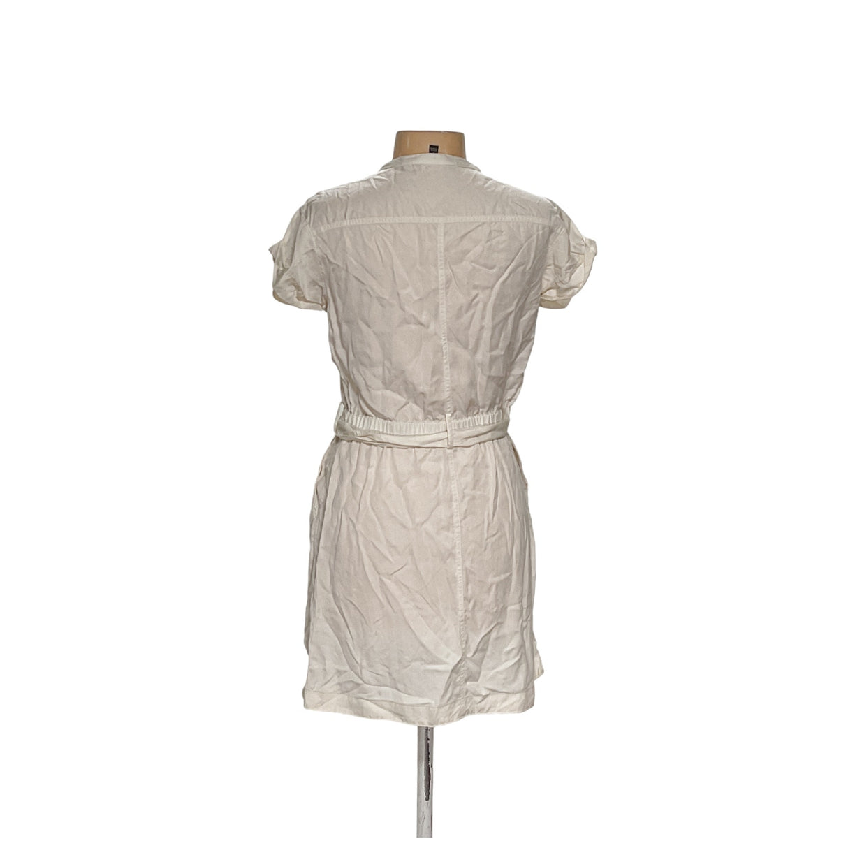 Banana Republic Cream Shirt Dress