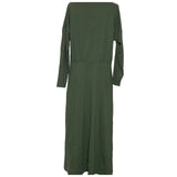 Ann Taylor Green Maxi Dress Size 14