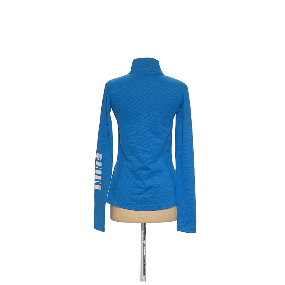 Nike Blue Henley Sweatshirt - Women's M