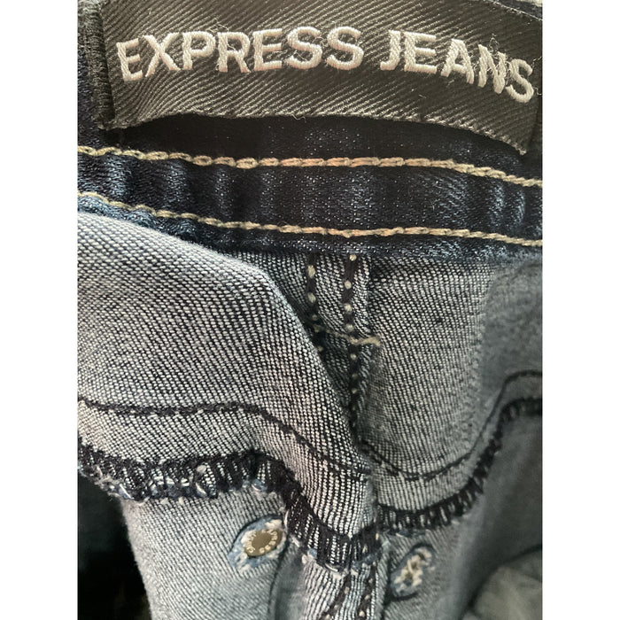 Express Blue Ankle Jeans Women's Sz 4