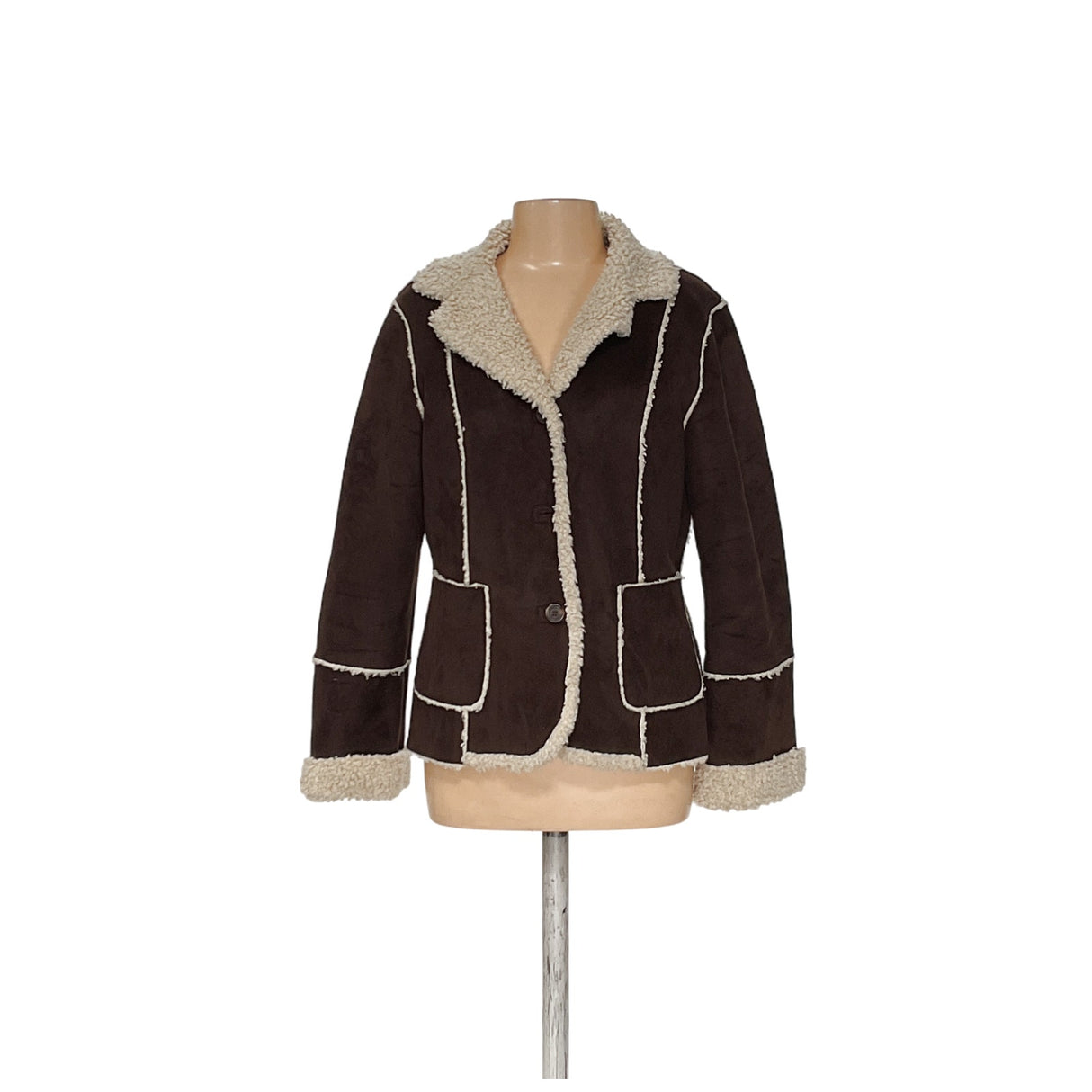 Calvin Klein Brown Cardigan Sweater - Women's L