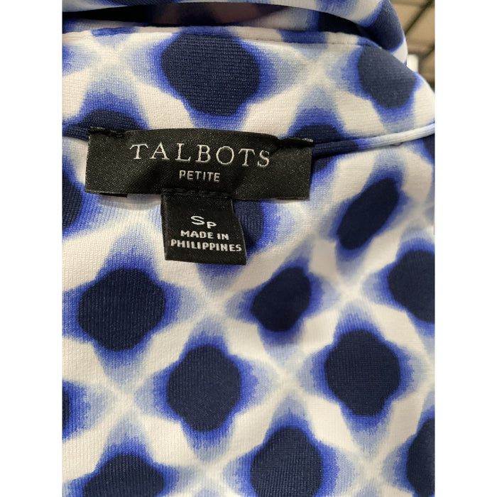 Talbots Blue Shift Dress, Women's Size SP