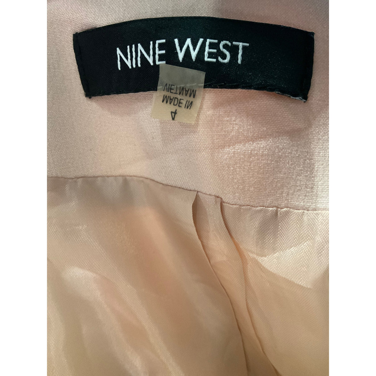 Nine West Pink Blazer - Women's Size 4