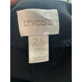 Chico's 2.5 Black Dress Pants