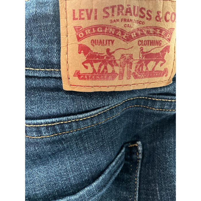 Levi's Blue Women's Ankle Jeans - Size 12