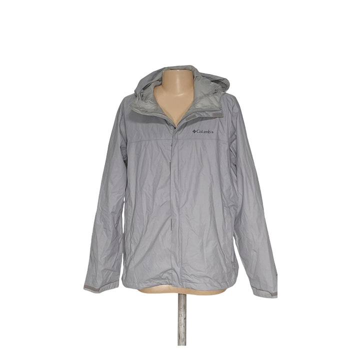 Columbia Women's Windbreaker Jacket - Gray XL