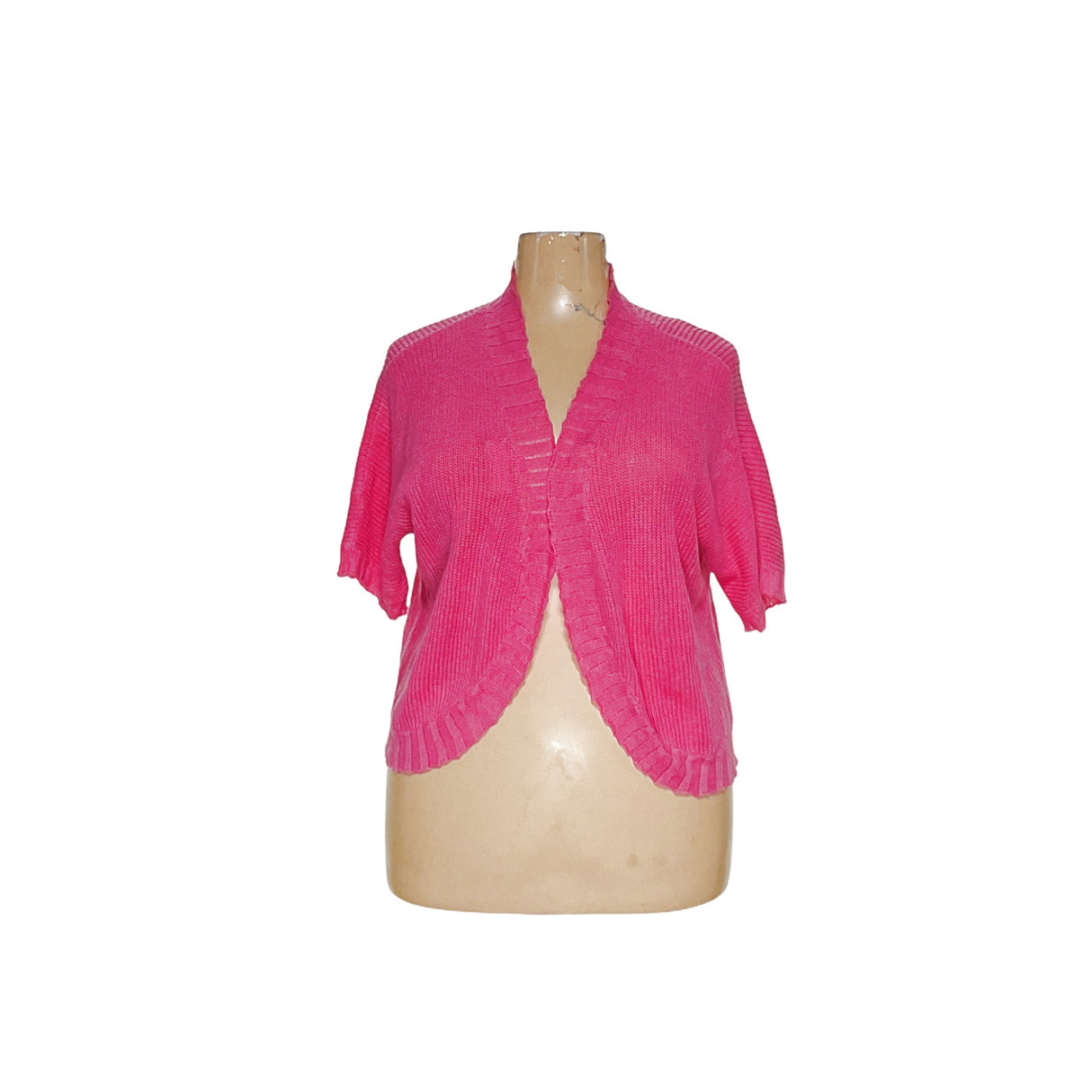 Lauren RL Pink Linen Cardigan