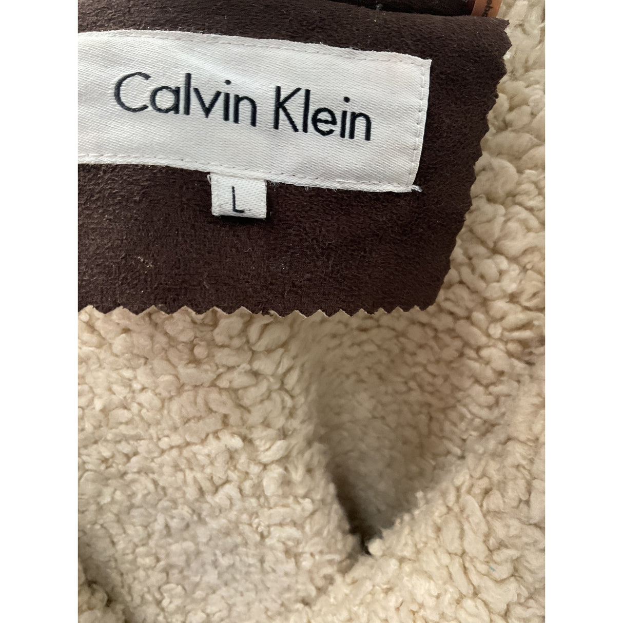 Calvin Klein Brown Cardigan Sweater - Women's L