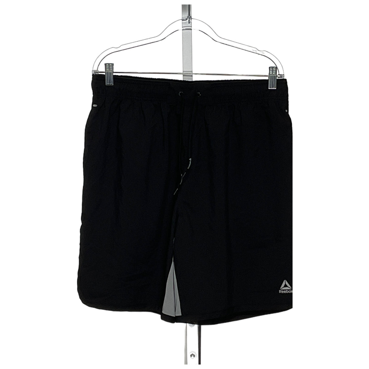 Reebok Men's Black Nylon Chino Shorts - Size L