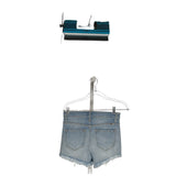 Kancan Blue Sailor Shorts - Women's S