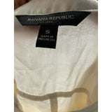 Banana Republic Cream Shirt Dress