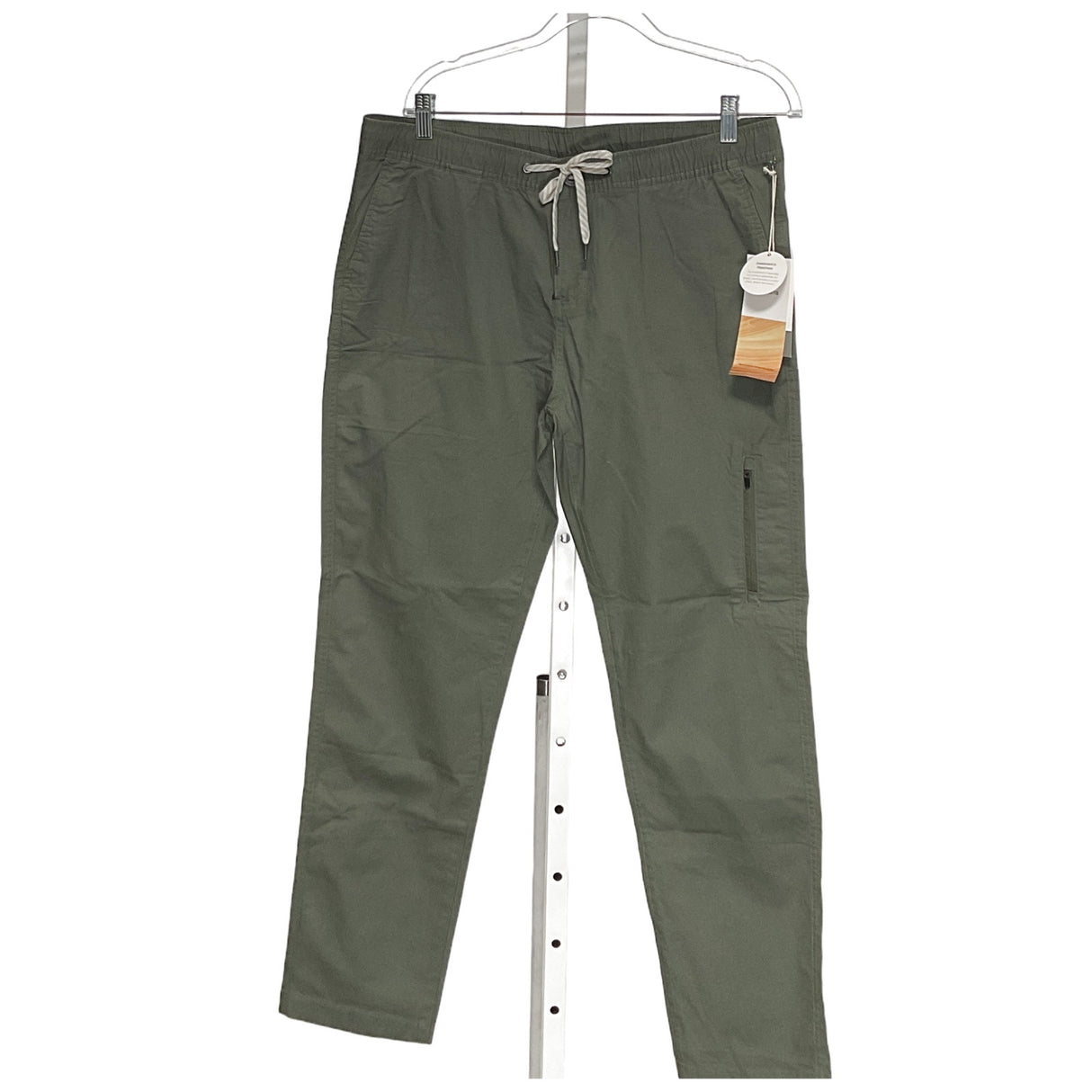 Vuori Men/Women Ankle Cargo Pants, Green, XL