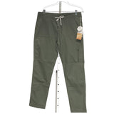 Vuori Men/Women Ankle Cargo Pants, Green, XL