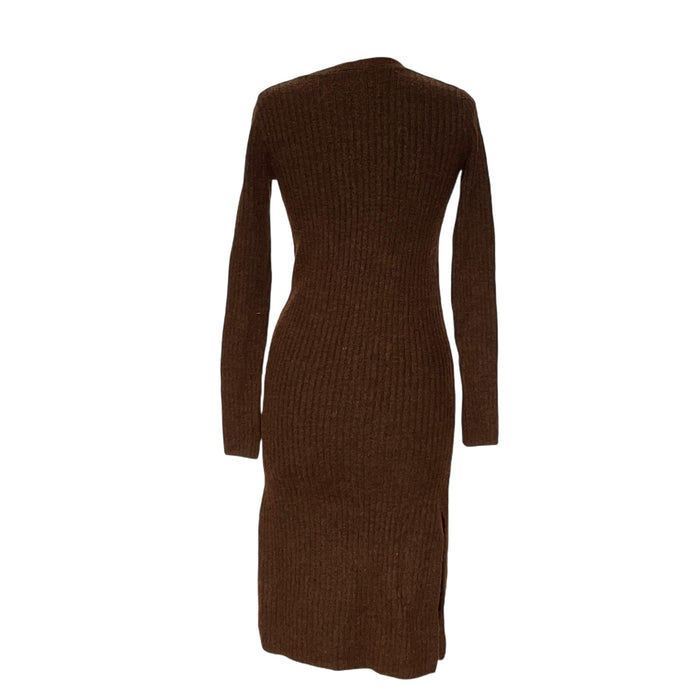 Jessica Simpson Brown Cotton Long Dress - Size S