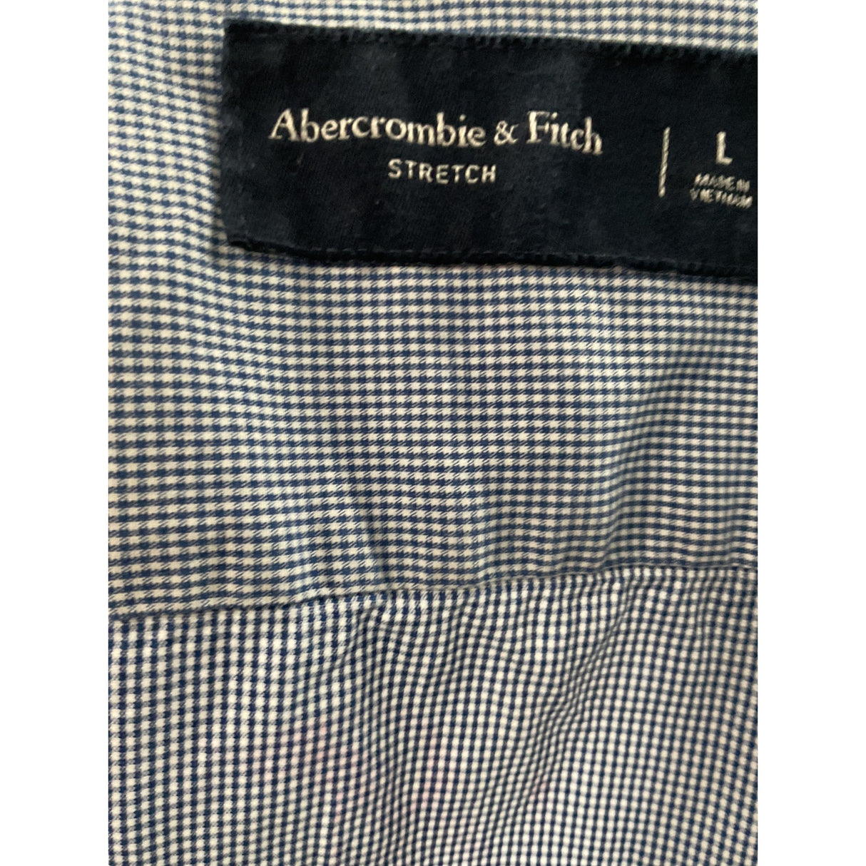 Abercrombie & Fitch Men's Multicolor Short Sleeve Button-Up Shirt (Size L)