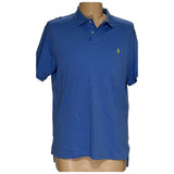 Polo by Ralph Lauren Men's Blue Cotton Polo - Size L