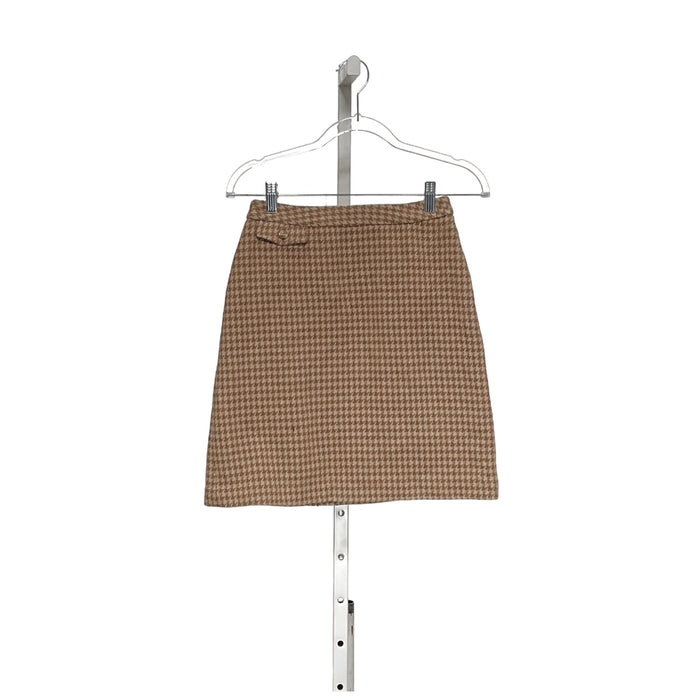 J. Crew Beige Wool Mini Skirt