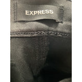 Express Black Faux Leather Skinny Pants 2R