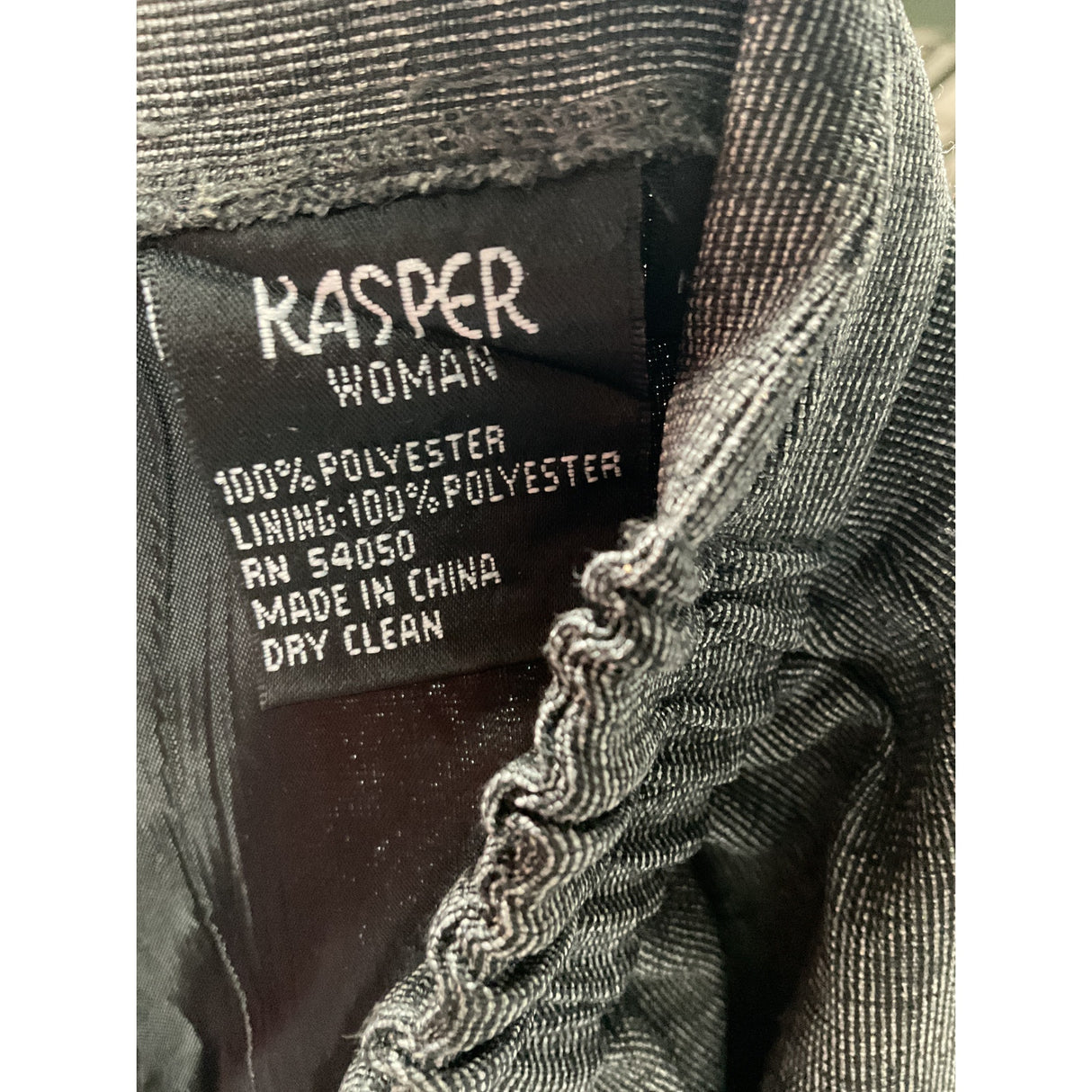 Kasper Gray Women's 18W Plus Ankle Pants