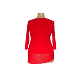 Chico's Red Blouse - Size 1