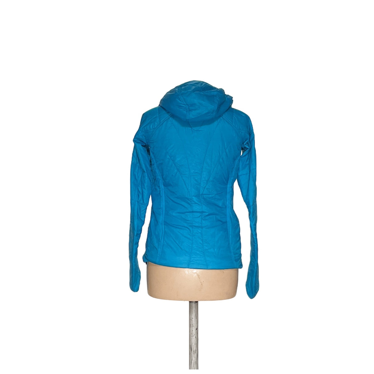 adidas Blue Women's Puffer Jacket (Size S)