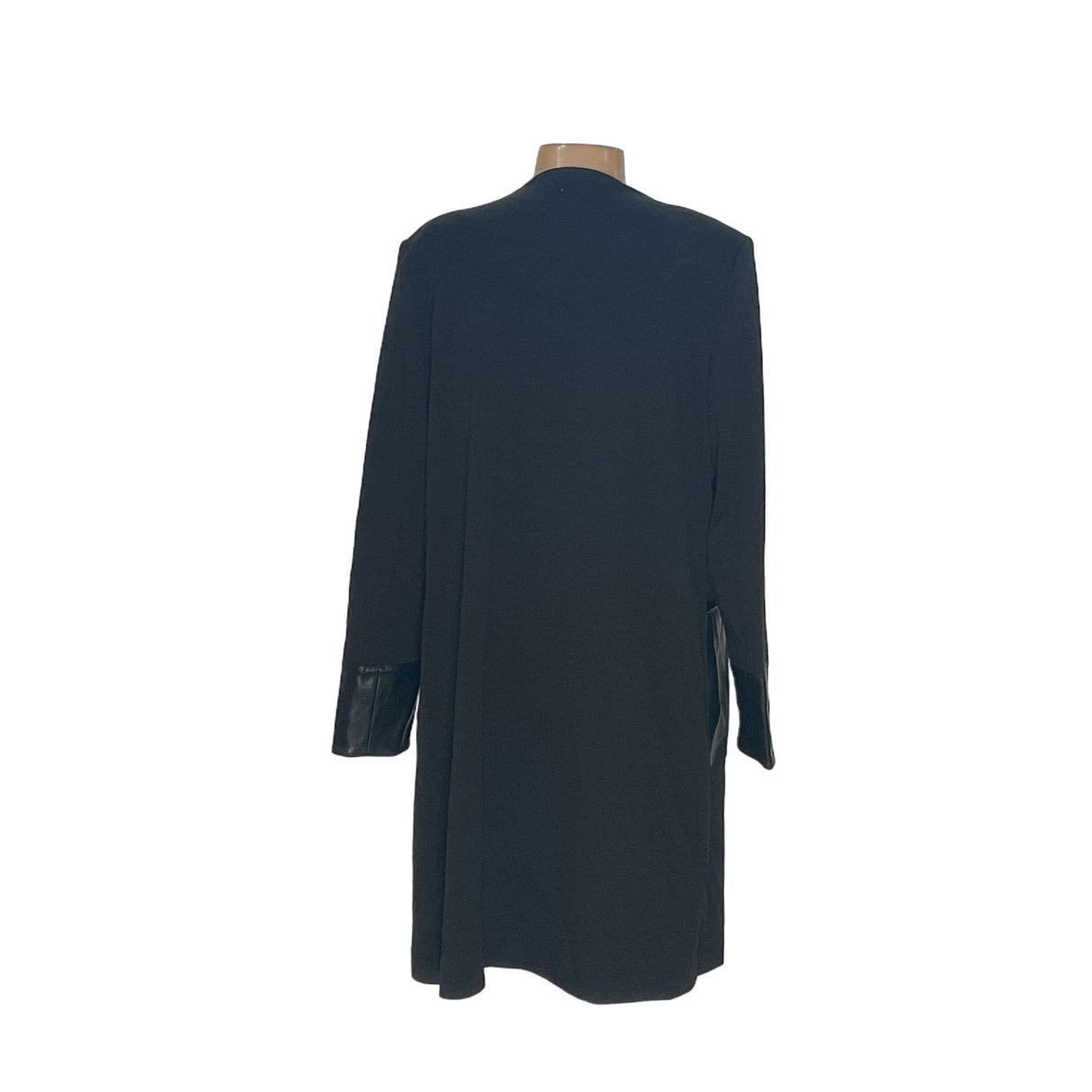 Calvin Klein Black Overcoat - Size 16