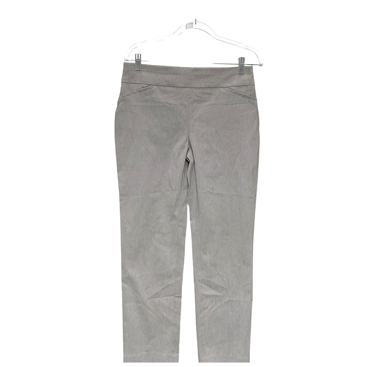 Chico's Gray Polyester Ankle Pants