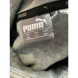 Puma Men's Gray Full Zip Sweater - Size 2XL