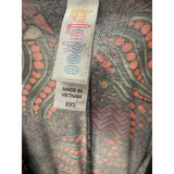 Lularoe Graphic Blouse - Multicolor, Size xxs