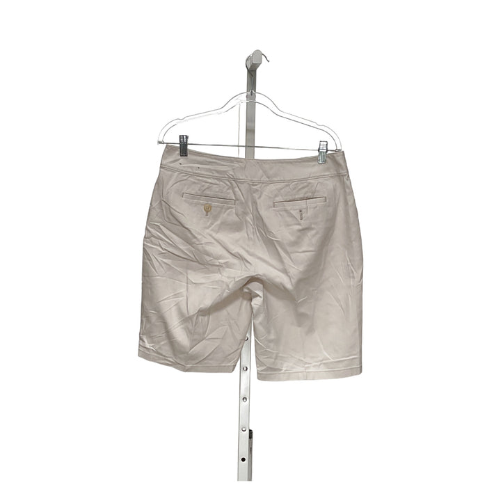 Ann Taylor Beige Bermuda Shorts Sz 10