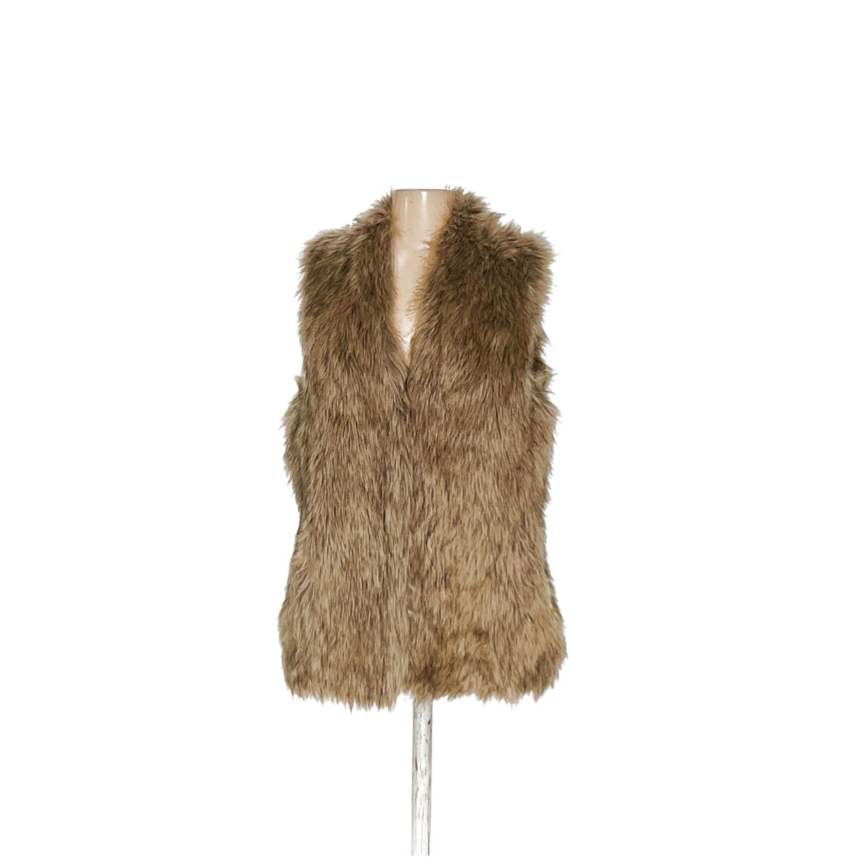 Banana Republic Women's Brown Faux Fur Vest