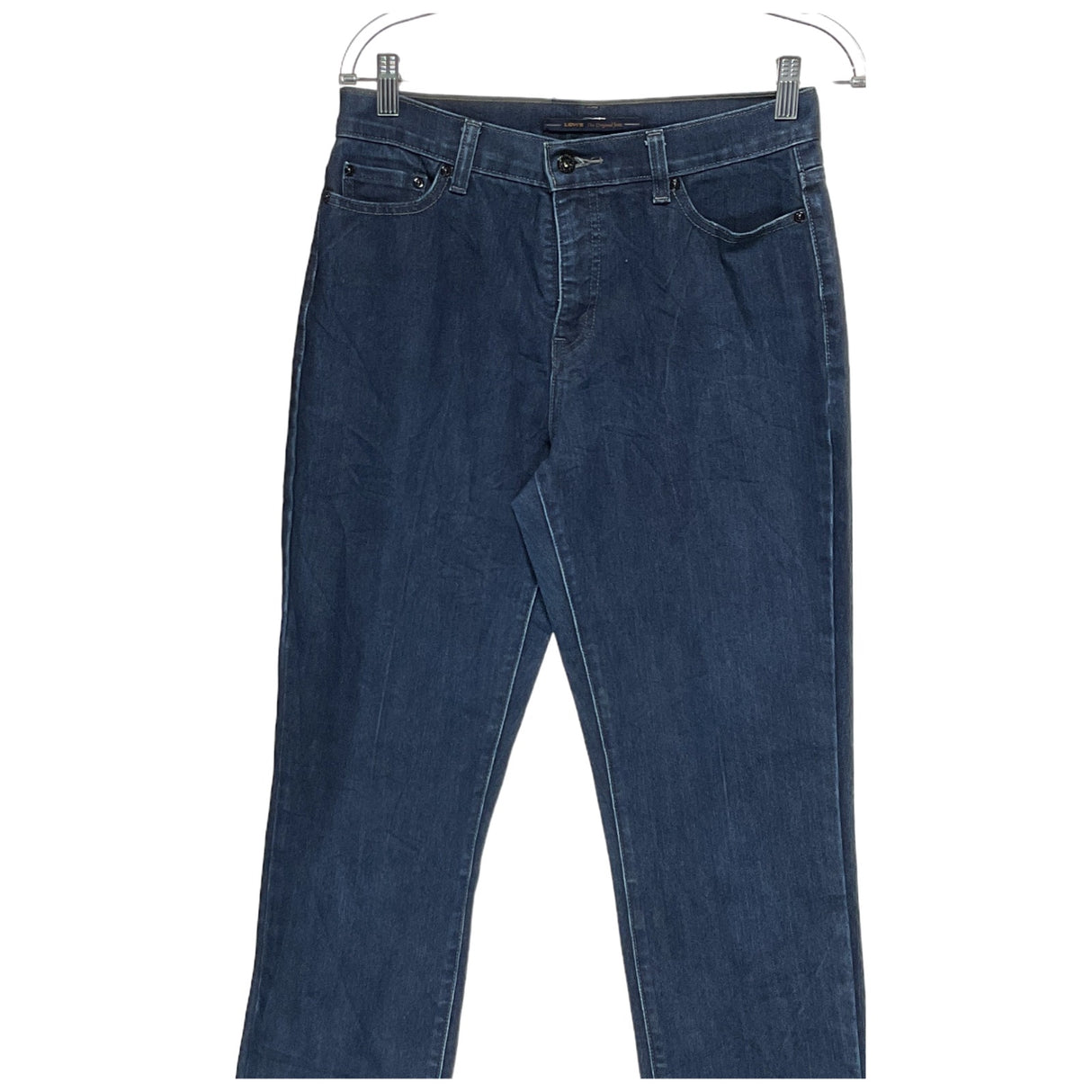 Levi's Blue Ankle Jeans for Women