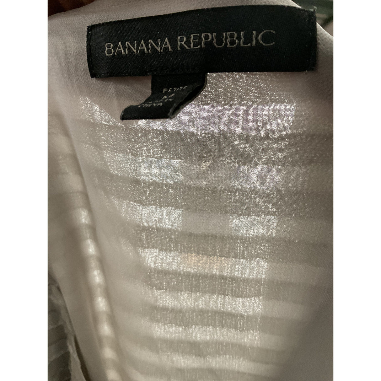 Banana Republic Gray Women's Blouse - Size M