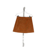 MADEWELL Brown Cotton Mini Skirt Size 00